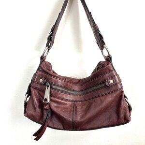 Small Shoulder Bag, Mahogany Brown, Fossil Brand